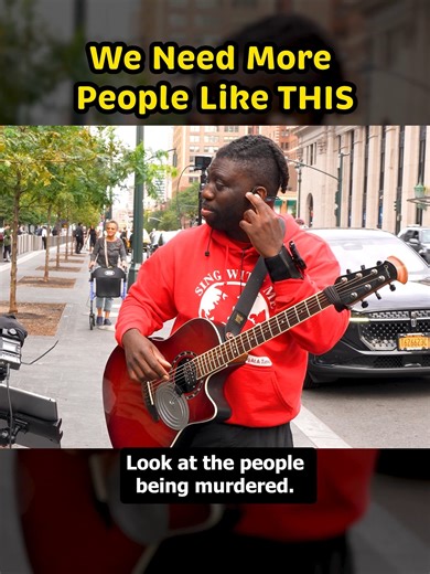 Guitaro (Reginald Guillaume) on Instagram: "His positive energy is what we need! #singwithme #onthestreet #steviewonder"