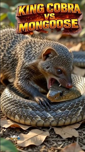 King Cobra vs Mongoose: The Ultimate Survival Battle 🐍⚡