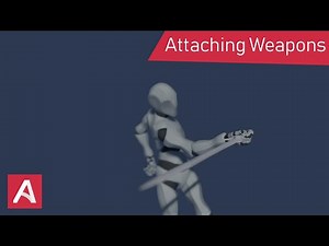 Armory3d | Attach Weapon to Character | Logic Nodes