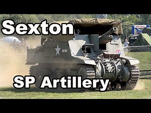 Sexton 25 Pounder Self Propelled Gun Demonstration, Army Heritage and Education Center, Carlisle, PA