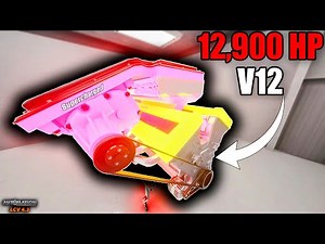 The Most Powerful, SUPERCHARGED V12 Engine! | Automation Game (LCV 4.3)