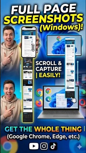 Want to take a full-page screenshot directly from your browser without installing any software?