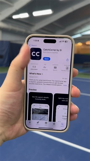 Finding a tennis court used to be a hassle... not anymore 🎾📱 With CatchCorner, booking your next match is as easy as scroll tap play. No phone calls no stress just open the app pick your sport check availability and you’re good to go. Rent courts instantly and unlock exclusive deals near you Only on CatchCorner. #catchcorner #tennislife #courttime #bookandplay #gameday #sportsbookingapp #catchcornerapp #tennis | CatchCorner by SI