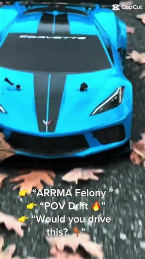 RC Street Beast ARRMA Felony POV Drift Session!#shorts#ARRMA#RCDrift#RCStreet#RCShorts#POV#camera