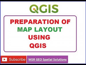Preparation of Map Layout using QGIS
