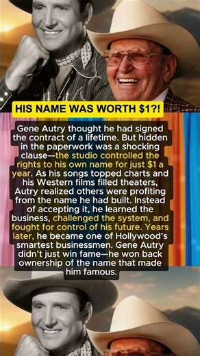 🤠 Hollywood Bought His Name for $1 a Year… Then He Fought Back #shorts