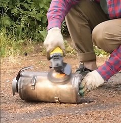 Fire Extinguisher Transformed Into Epic Stove ♻️🔥