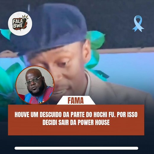 2.3K views · 72 reactions | HOUVE UM DESCUIDO DA PARTE DO HOCHI FU. POR ISSO DECIDI SAIR DA POWER HOUSE O músico angolano Cleiton M surpreendeu os fãs ao revelar, durante a sua participação no Fly Podcast, sobre seu antigo produtor Hochi Fu. Segundo Cleiton M, não ouve um cuidado por parte do produtor, por esse motivo decidiu sair da POWER HOUSE. #CleitonM #hochifu #FalaBwe #powerhouse #zerou | Fala Bwe | Facebook