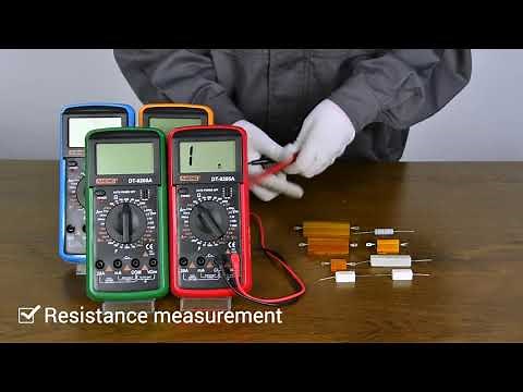 ANENG DT9205A Profesional Digital Multimeter AC/DC Transistor Tester Electrical esr NCV Test Meter