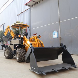 [Hot Item] Mini Backhoe Tractor with Front End Loader Diesel Loader Bearing Backhoe Loader