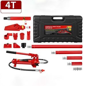 [Hot Item] Hydraulic Body Repair Kit Car Body Repair Tools Vehicle Equipment Manual Power Hydraulic Jack