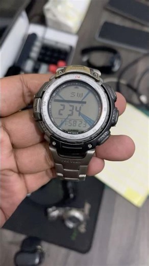 Casio PROTREK PRG-40 triple sensor