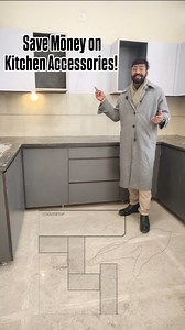 How to save money on kitchen accessories and details of the handle-less detail we've made plus some more! . . . #architecture #design #interiordesign #construction #trends #decor #ig #renovation #trending #interiors #details #carpenter #woodwork #furniture #furnituredesign #kitchendesign #kitchenhacks #kitchen #modular #modularkitchen #protip #architect #interiordesignideas #spacehack #spacesaving | Nirman Sutra Designs