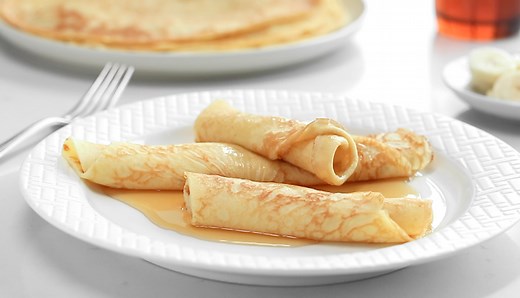 Crêpes fines à déjeuner | RICARDO