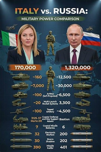 Italy 🇮🇹 vs Russia 🇷🇺 2026: Military Power – F-35 + $100B NATO vs 1.3 Million Troops? 🔥