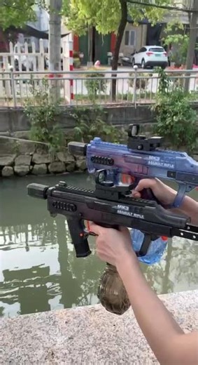 TEMBAKANA LASER AIR YANG MENYALA #shorts #shot #toys #victory #mainananak