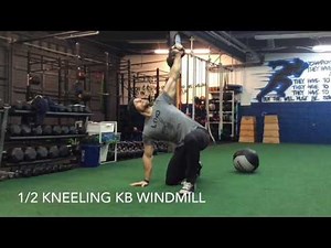 Half Kneeling KB Windmills