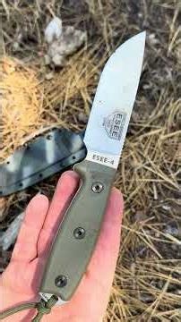 ESEE - 4 (S35VN Steel) #review #tool #blade #collector #bushcraft #survival #knifecommunity