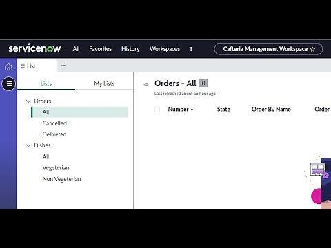 Side Navigation & List Config
