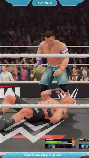 WWE Wrestling Brock Lesnar Vs John Cena Extreme Rules #wwe #wwe2k25 #gaming #game #short #games