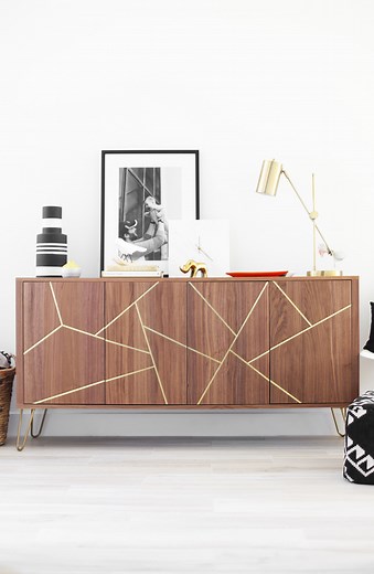 Mid Century Modern IKEA Hack Sideboard — Kristi Murphy | DIY Blog