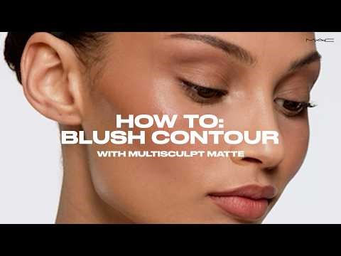 How to Blush Contour in Just 2 Easy Steps | MAC Cosmetics