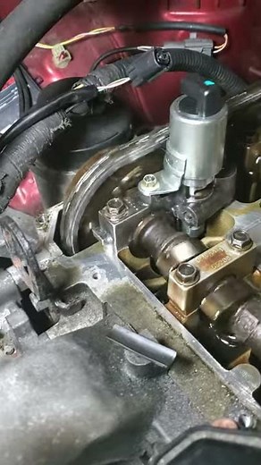 P0012 Check Engine Code Fix - After Sanding Cam Cap : Part 2 of 2 #shorts #short #auto #mechanic