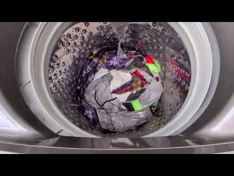 LG Direct Drive wave force motion real test.#lgwashingmachine