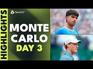 Alcaraz & Sinner Kick Off Clay Season | Bublik vs Monfils | Monte Carlo 2026 Highlights
