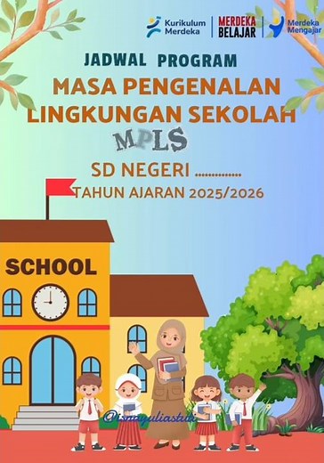 Recommended MPLS Activity Schedule for Elementary School Grade 1 #MPLS #gurusd #merdekabelajar