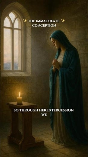 ✨ The Immaculate Conception - A Quiet Moment With Our Lady ✨