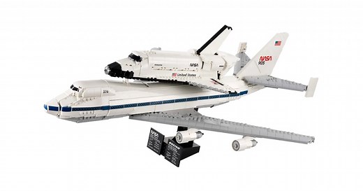 LEGO Icons Shuttle Carrier Aircraft to take flight this month
