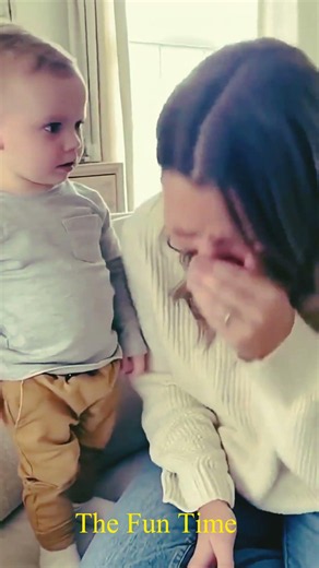 When Baby Told His Crying Mommy | Best Funny Moments | The Fun Time