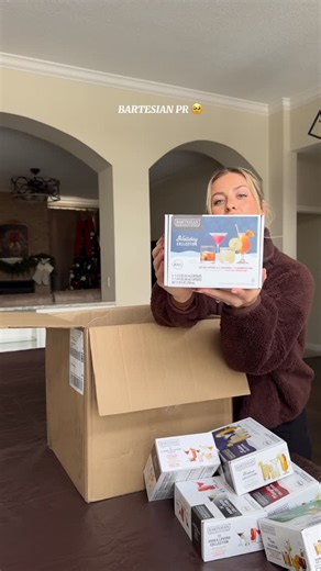 Madison Combs on Instagram: "😭😭😭😭🫶🏼🫶🏼🫶🏼🫶🏼🫶🏼 ily!!!! @bartesian #bartesian #pr #prhaul #unboxing #unboxwithme #bartesianhomebar #bartesiandrinks #bartesianpartner"