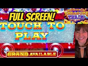 FULL SCREEN! GRAND AVAILABLE-NEW EUREKA TREASURE TRAIN