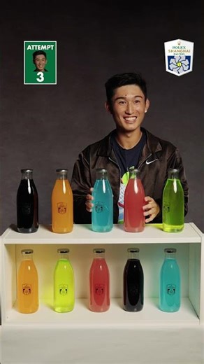 Colour Matching Challenge With Rublev & Shang 🟠🟢🔴⚫️🔵