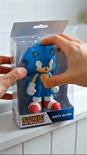 “Sonic the Hedgehog Bath Bomb Reveal 🦔🛁”