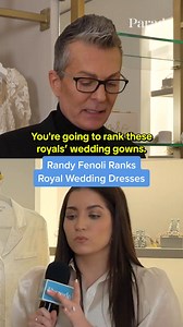 Randy Fenoli isn’t holding back 👑💬 The bridal expert ranks royal wedding gowns—from Kate’s “absolute perfection” to Diana’s “absolute disaster.” Buckle up for some royal fashion truth bombs. https://parade.com/celebrities/randy-fenoli-style-selena-gomez-benny-blanco-wedding-exclusive #RandyFenoli #RoyalWeddingGowns #SayYesToTheDress | PARADE Magazine