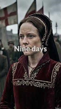 She Was Queen… for Only 9 Days 👑 #history