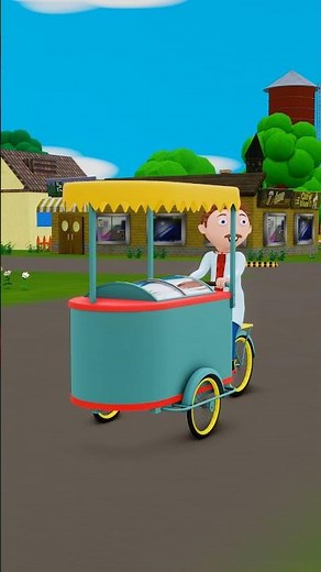 Gungun aur icecream wala 😝| cartoon | Gungun Bantu Cartoon World | 3D Animated Stories