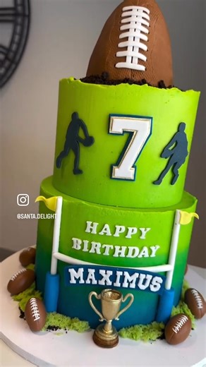 4K views · 25 reactions |  Game on! This amazing rugby themed cake by @santa.delight is packed with incredible details made with Satin Ice fondant! Shop all our fondant at SatinIce.com! | Satin Ice | Facebook