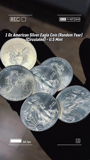 The 1 oz #Silver #American #Eagle (ASE) is by far the most recognized bullion coin in the world today and because of that has always carried higher premiums. With prices having risen so dramatically over the last 2-years, the ASE price has dropped more in line with other bullion coins making now a great time to buy them 🦅 https://aubullion.ca/shop/us-mint/american-silver-eagle/1-oz-american-silver-eagle-coin-random-year-circulated-u-s-mint/