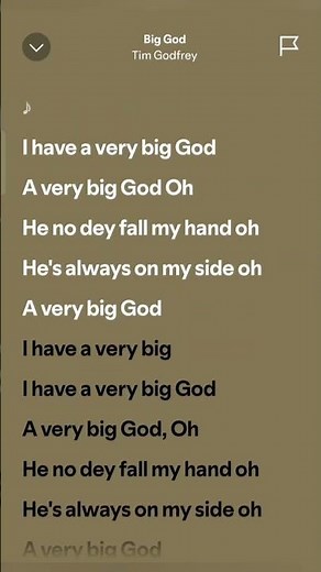 I have a very Big God #god #God #Jesus #music #lyrics #gospelmusic ‪@TimGodfreyWorld‬