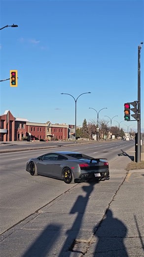 Spotted A Rare Lamborghini Gallardo Superleggera V10 Sound !