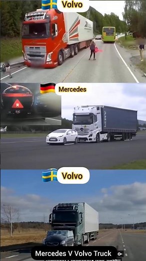 Mercedes vs. Volvo Trucks: The Brake Test That Astounded Industry Professionals.