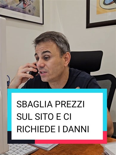 "Vado dall'avvocato!" Per cosa, signora? "I prezzi sono sbagliati sul ...