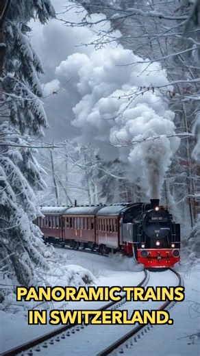Panoramic Trains In Switzerland. | Knowledge Junction