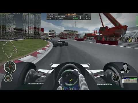 GP4 F1 1981 - Testing the new Engine Sound for Williams FW07 Ford Cosworth V8 at Zandvoort