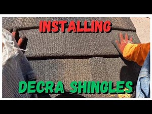 Installing Decra Shingles