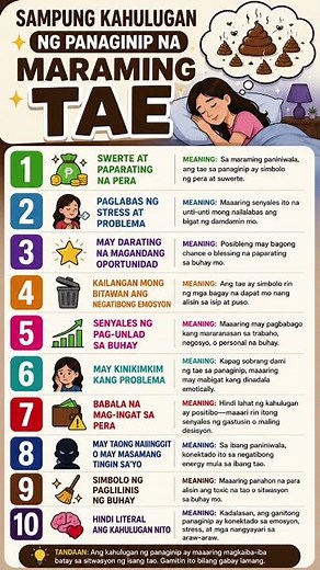 Ano ang Ibig Sabihin Kapag Tae ang Panaginip Mo?